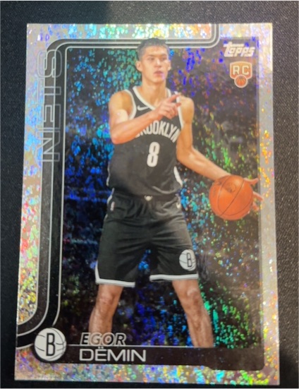 2025-26 Topps #208 Egor Demin — front
