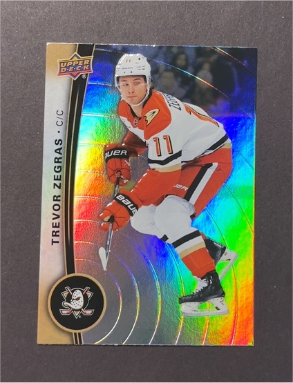 2025-26 Upper Deck Tim Hortons #114 Trevor Zegras — front