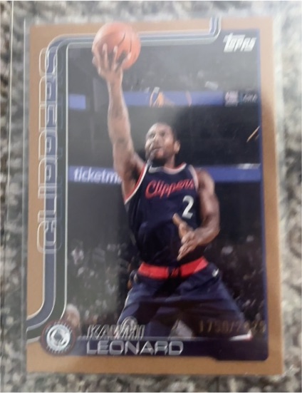 2025-26 Topps #142 Kawhi Leonard — front