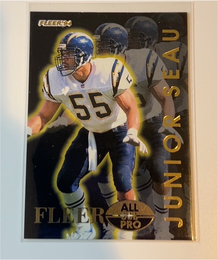 1994 Fleer All-Pro #13 Junior Seau — front