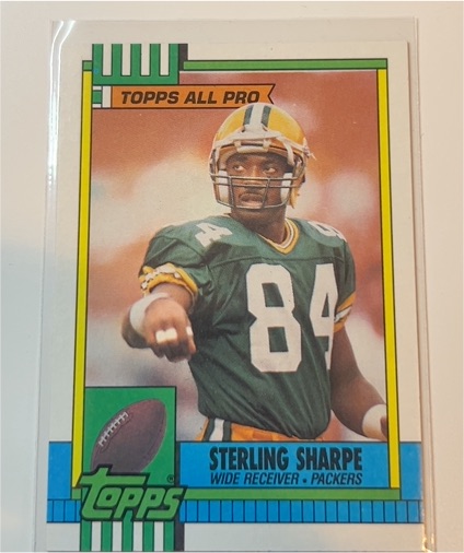 1990 Topps All Pro #140 Sterling Sharpe — front