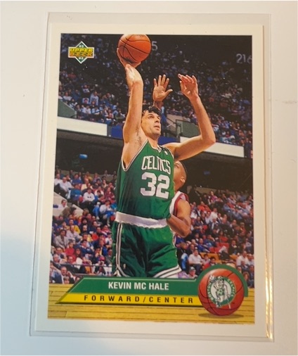 1992-93 Upper Deck McDonald's #P3 Kevin McHale — front