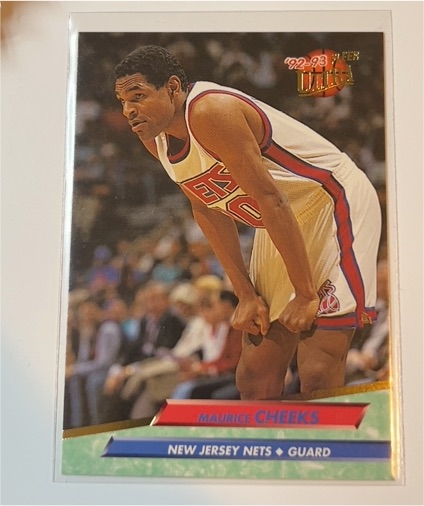 1992-93 Fleer Ultra #314 Maurice Cheeks — front
