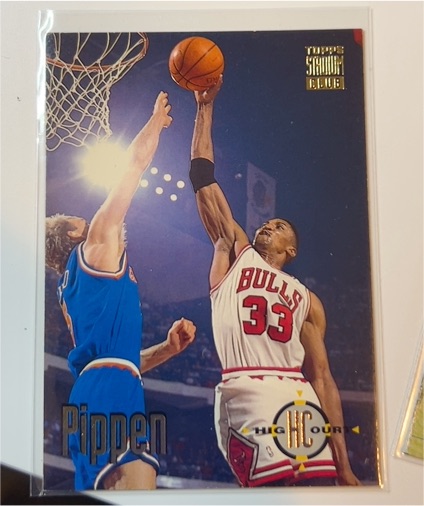 1993-94 Topps Stadium Club High Court #61 Scottie Pippen — front