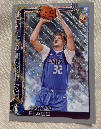 2025-26 Topps Holiday #H161 Cooper Flagg — front