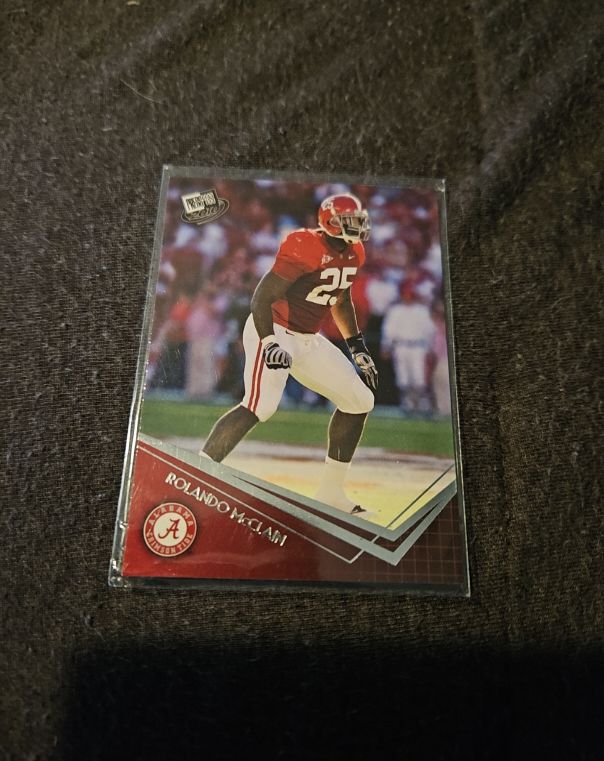 2010 Press Pass #1 Rolando McClain — front