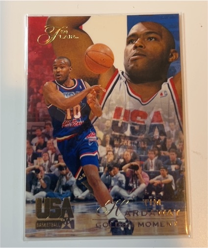 1994 Fleer Flair USA Basketball #27 Tim Hardaway — front