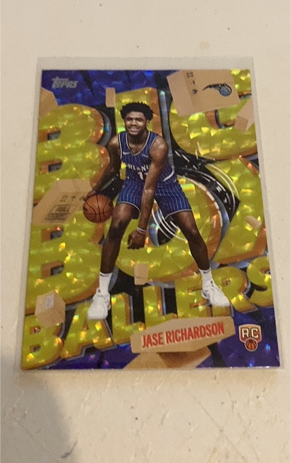 2025-26 Topps #BB-25 Jase Richardson Big Box Ballers — front