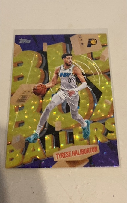 2025-26 Topps Big Box Ballers #BB-39 Tyrese Haliburton — front