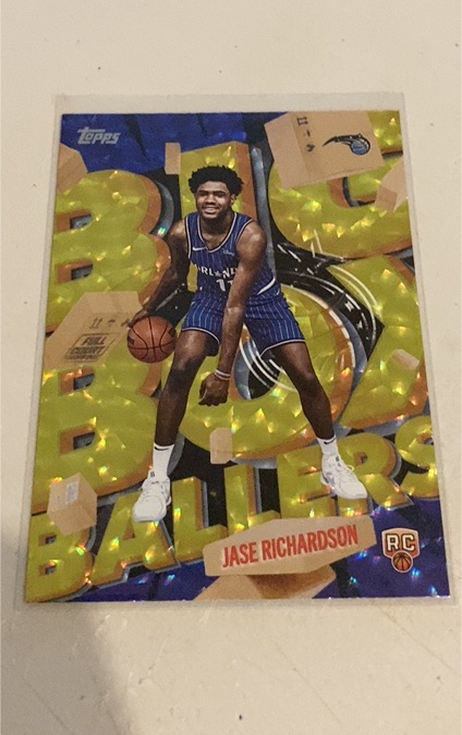 2025-26 Topps #BB-25 Jase Richardson Big Box Ballers — front