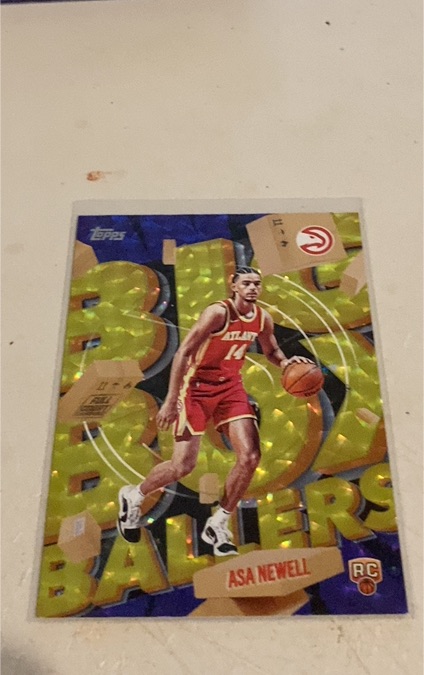 2025 Topps Basketball #BB-4 Asa Newell — front