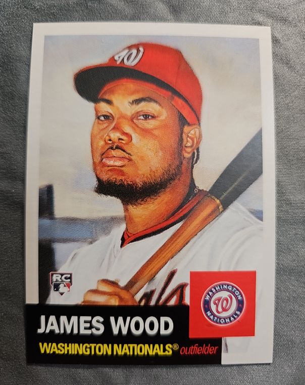 2025 Topps Living Set #819 James Wood — front