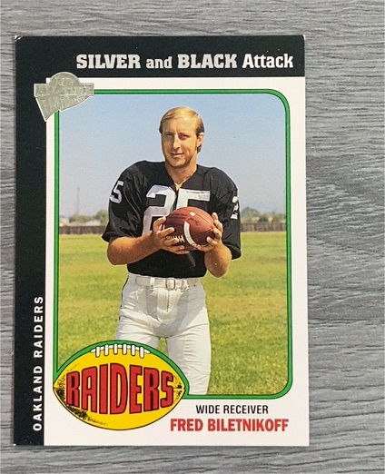 1976 Topps #191 Fred Biletnikoff — front