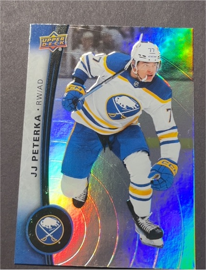 2021-22 Upper Deck Tim Hortons #77 JJ Peterka — front