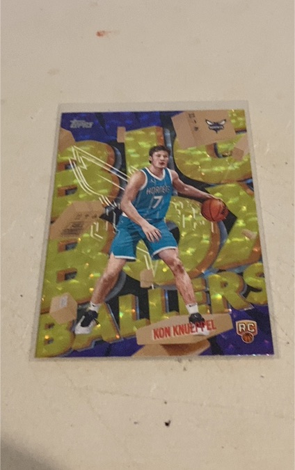 2025 Topps Basketball #BB-4 Kon Knueppel Big Box Ballers Rookie Card — front