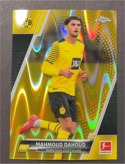 2021-22 Topps Chrome Bundesliga #33 Mahmoud Dahoud — front