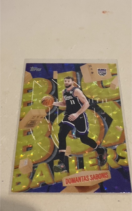 2025-26 Topps Flagship Basketball #BB-11 Domantas Sabonis — front