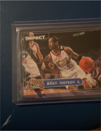 1999-00 SkyBox Impact #30 Allen Iverson — front
