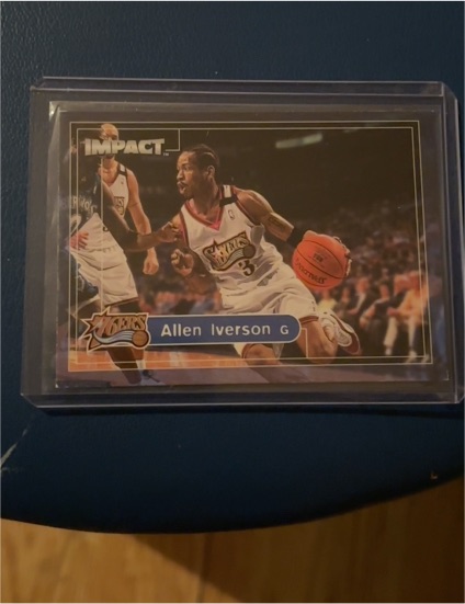 1999-00 SkyBox Impact #30 Allen Iverson — front