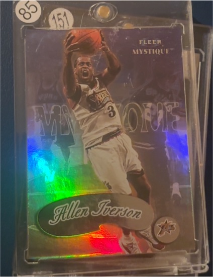 1999-00 Fleer Mystique #1 Allen Iverson — front