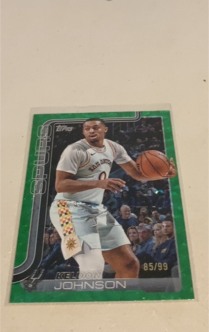 2025 Topps #200 Keldon Johnson — front