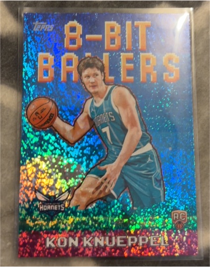 2025-26 Topps #8B-34 Kon Knueppel 8-Bit Ballers — front