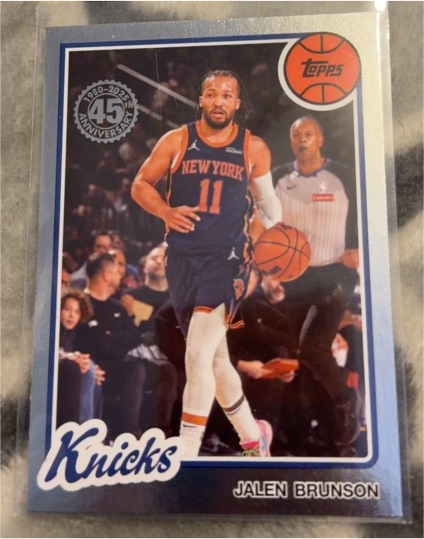 2025-26 Topps #80BK-95 Jalen Brunson — front