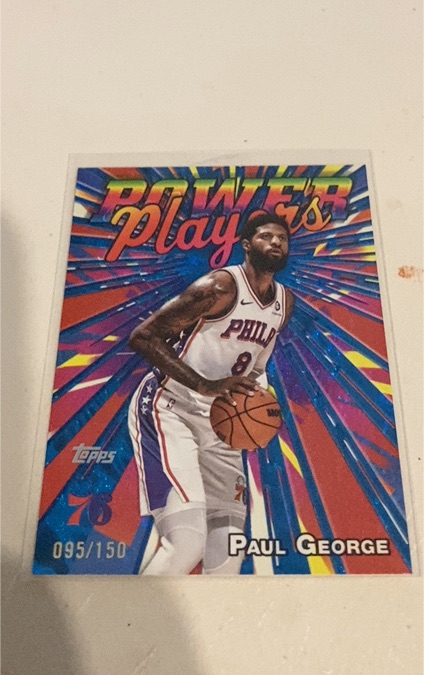 2025-26 Topps #PP-11 Paul George Power Players — front