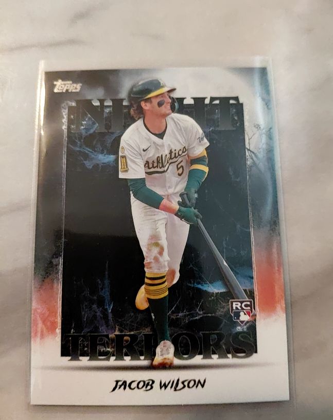 2025 Topps Update #NT-11 Jacob Wilson Night Terrors — front