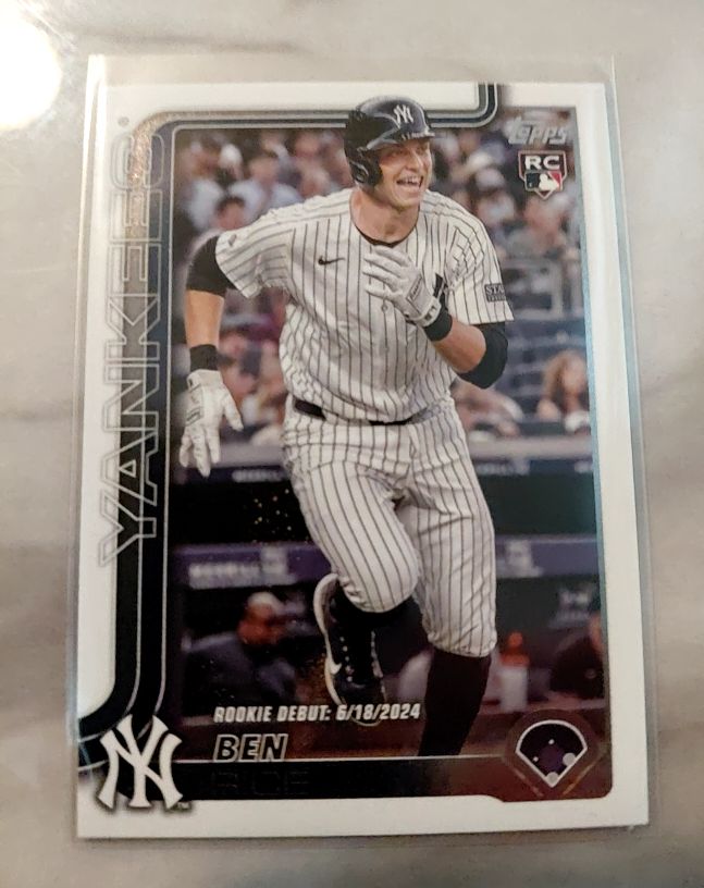 2025 Topps Update #US25 Ben Rice — front