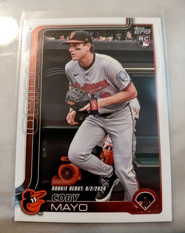2025 Topps Update #US282 Coby Mayo — front
