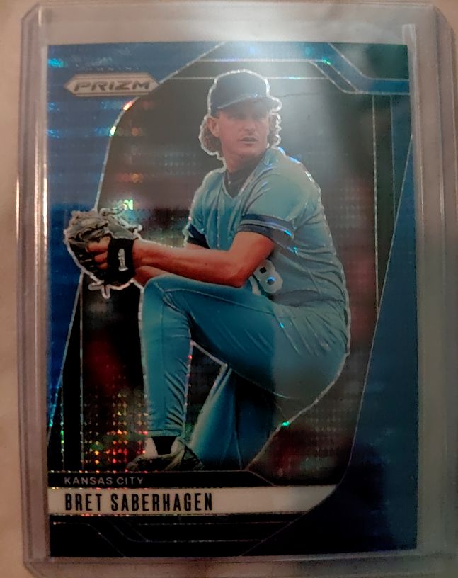 2025 Panini Prizm #124 Bret Saberhagen — front