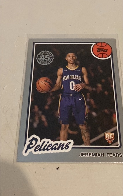 2025-26 Topps 45th Anniversary #80BK-98 Jeremiah Fears — front