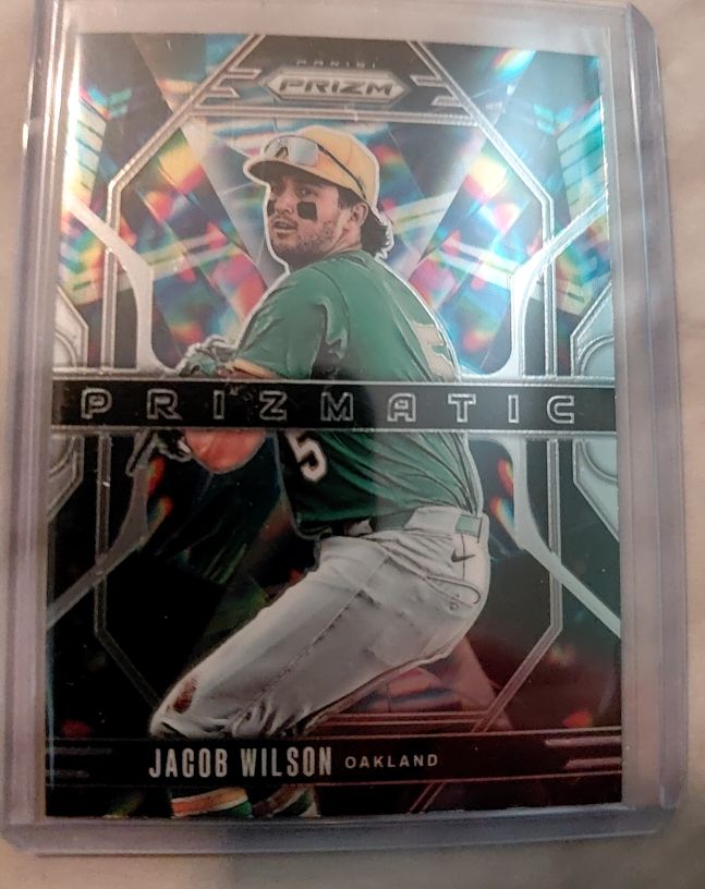 2025 Panini Prizm #17 Jacob Wilson — front