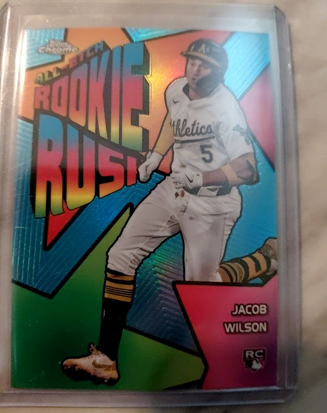 2025 Topps Chrome #CERR-6 Jacob Wilson All-Etch Rookie Rush — front