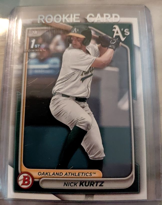 2024 Bowman Draft #BD-56 Nick Kurtz — front