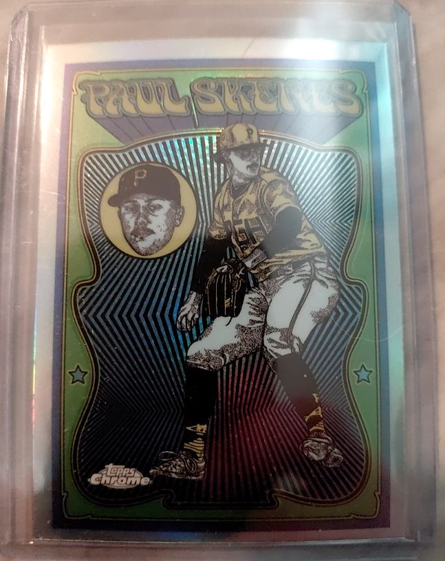 2025 Topps Chrome #UV-4 Paul Skenes Ultra Violet All-Stars — front