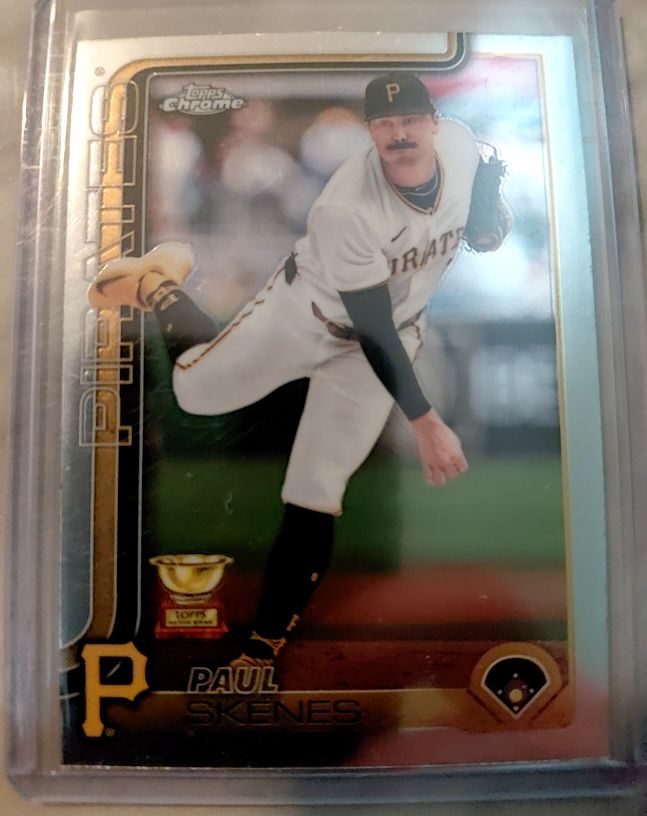 2025 Topps Chrome #300 Paul Skenes — front