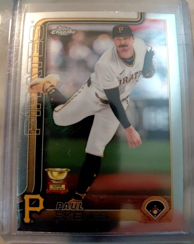 2025 Topps Chrome #300 Paul Skenes — front