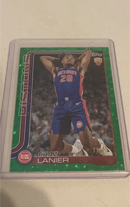 2025-26 Topps Basketball #238 Chaz Lanier — front