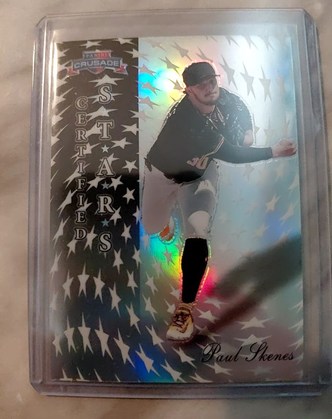 2025 Panini Crusade #13 Paul Skenes Certified Stars — front