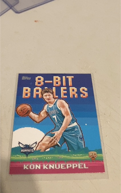 2025-26 Topps 8-Bit Ballers #8B-34 Kon Knueppel — front