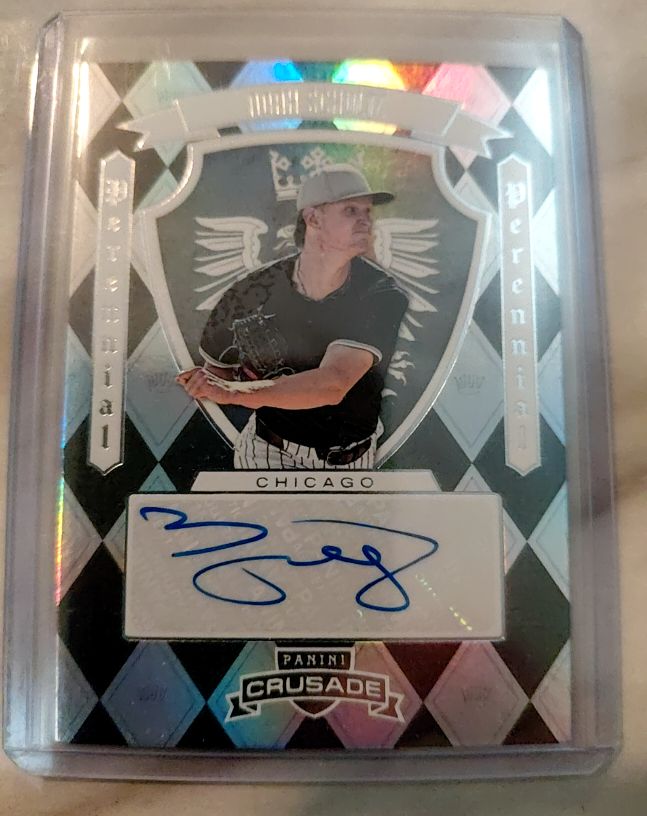 2025 Panini Crusade Perennial Signatures #PPS-NSZ Noah Schultz — front