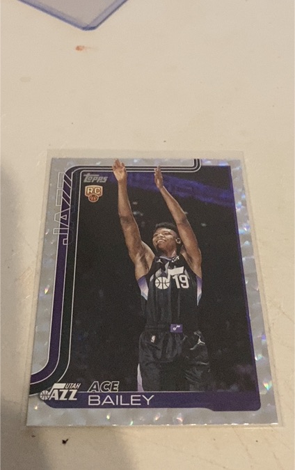 2025-26 Topps Basketball #205 Ace Bailey — front