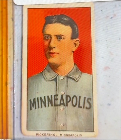 1909 T206 #394 Ollie Pickering — front
