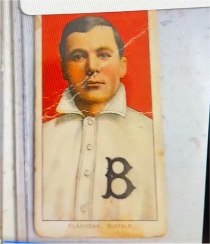 1909-11 T206 #173 Steamer Flanagan — front