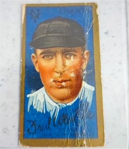1911 T205 Fred Merkle New York Giants — front