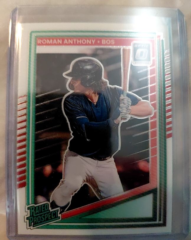 2025 Panini Donruss Optic Rated Prospects #155 Roman Anthony — front