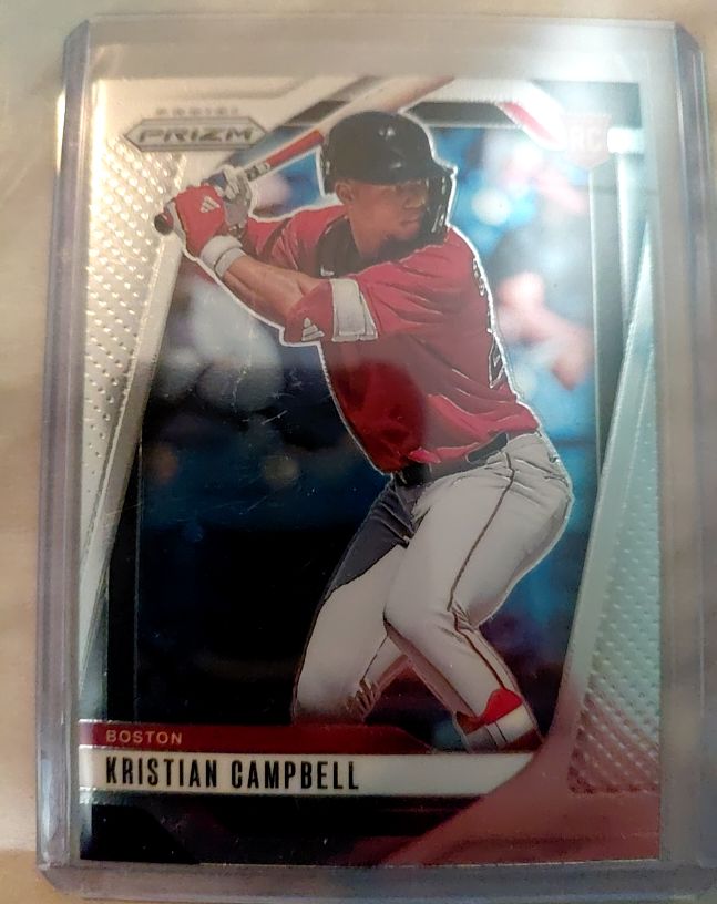 2025 Panini Prizm #1 Kristian Campbell — front