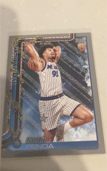 2025-26 Topps #232 Noah Penda — front